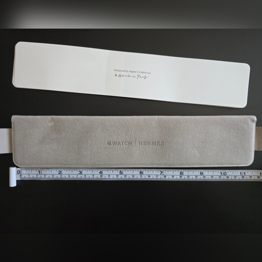 Hermes apple watch dust bag